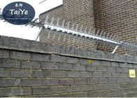 गेट्स और दीवारों की बाड़ की सुरक्षा के लिए जस्ती तेज दीवार सुरक्षा स्पाइक्स