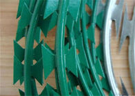 कंसर्टिना रंग रेज़र रिबन पीवीसी परमवीर चक्र के लिए कांटेदार तार लेपित