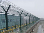 जेल और प्रमुख परियोजना संरक्षण के लिए जस्ती रेजर ब्लेड तार बाड़ का उपयोग करें